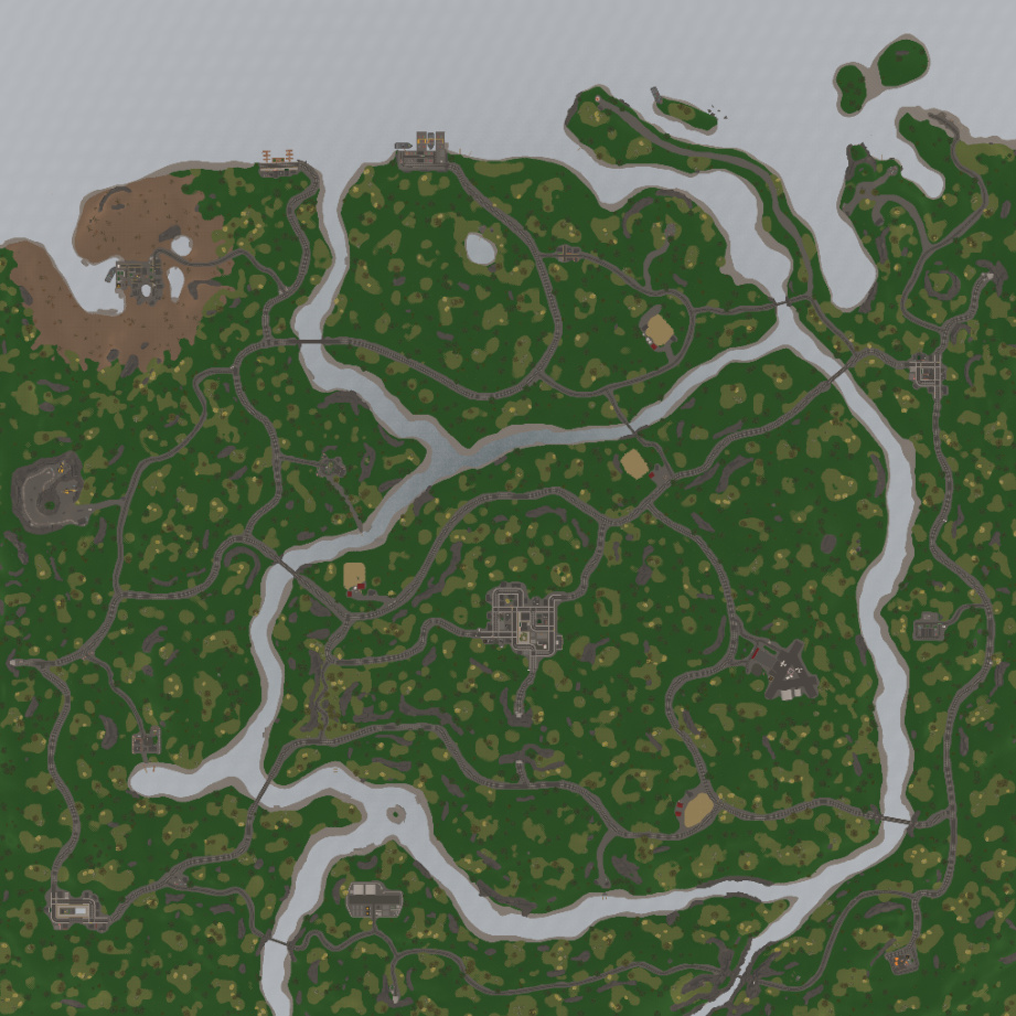 Карта россии в unturned